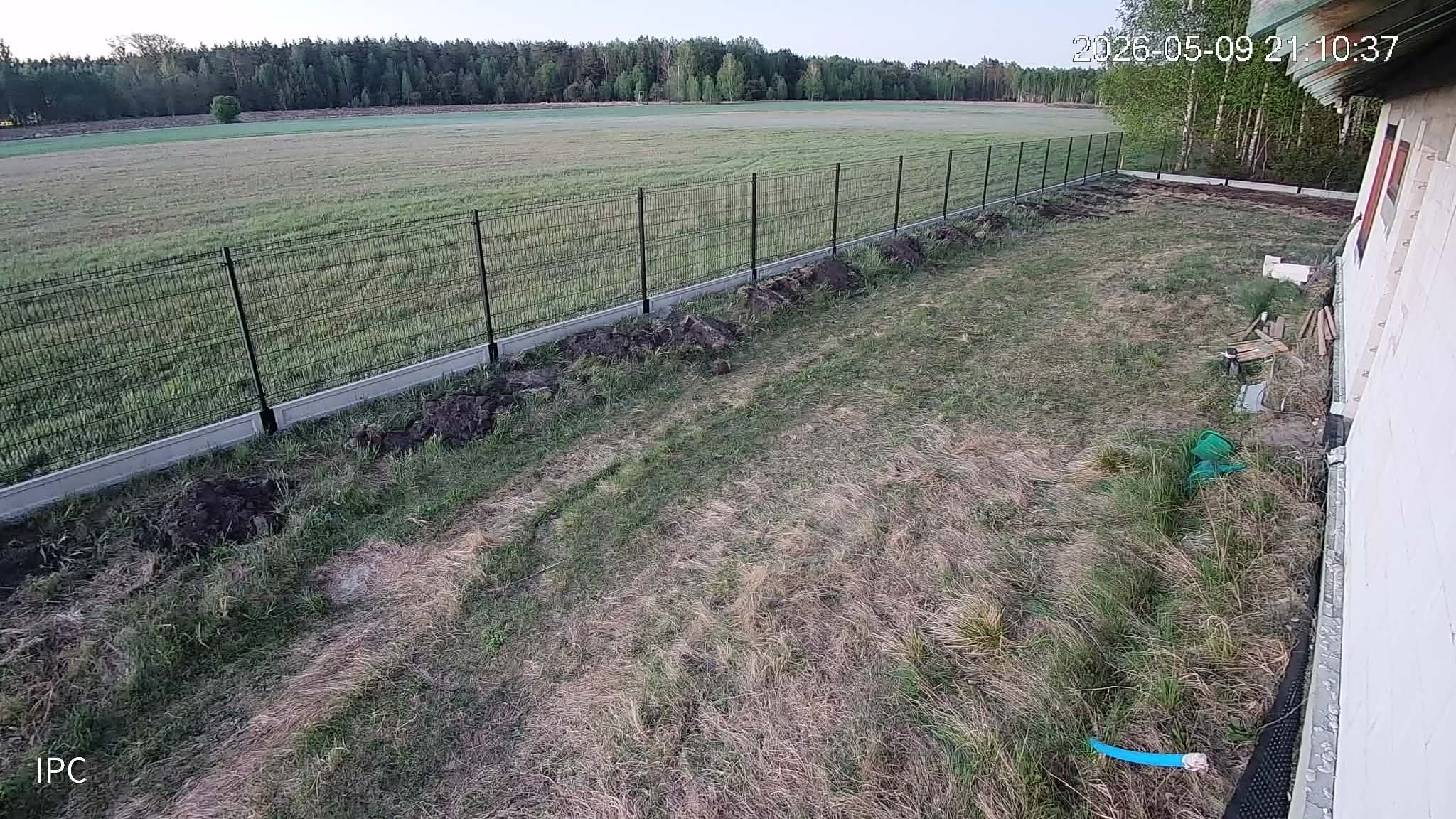 Obraz z kamery Dahua PRO 8mpx w całkowitej ciemności